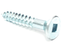 Flat Head #8 Robertson Wood Screws / Zinc (BULK)