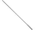 Rotary Hammer Drill Bits (Bulk) - 1/4" SDS Plus / HCFC2 Series *BULLDOG XTREME