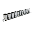 11 PC 1/4" DR Metric Socket Set - 6 Point - *JET