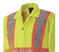 Hi-Viz Traffic Safety Coveralls - Hi-Viz Yellow/Green - L - *PIONEER