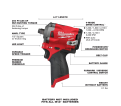 M12 FUEL™ Stubby 1/2 in. Impact Wrench Kit