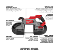 M18 FUEL™ Deep Cut Dual-Trigger Band Saw