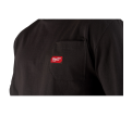 Heavy Duty Pocket T-Shirt - Short Sleeve - Black 2X