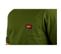 Heavy Duty Pocket T-Shirt - Short Sleeve - Green L