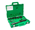 Quick Draw Flex® 8-Ton Hydraulic Knockout Kit with SlugBuster® 1/2" to 2"