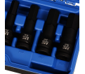 8 PC 1/2" DR Metric Hex Bit Impact Socket Set - *JET