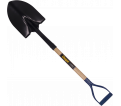 Round Point Shovel - D-Handle - Steel / CHR2FD *COUGAR