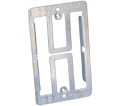 Low Voltage Mounting Plate - 1 Gang - Steel / MP1 *PREGALVANIZED