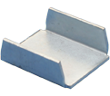 Strut End Cap - 12 Ga. - Steel / ENDCA120EG *ELECTROGALVANIZED