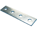 4 Hole Flat Bracket - 7 1/4" - Steel / F230000EG *ELECTROGALVANIZED