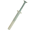 Screw Anchor - 8mm Phillips Drive - Nylon-6 / MNA