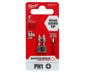 SHOCKWAVE™ 2-Piece Impact Phillips #1 Insert Bits