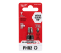 SHOCKWAVE™ 2-Piece Impact Phillips #2 Insert Bits