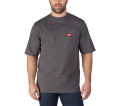 Heavy Duty Pocket T-Shirt - Short Sleeve - Gray L