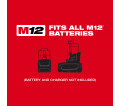 M12 FUEL™ Stubby 1/2 in. Pin Impact Wrench