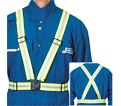 Traffic Suspenders - Hi-Viz Yellow - Stretch Fabric / TV20E