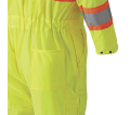 Hi-Viz Traffic Safety Coveralls - Hi-Viz Yellow/Green - XL - *PIONEER