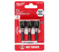 SHOCKWAVE Impact Duty™ 7/16” x 1-7/8” Magnetic Nut Driver 3PK
