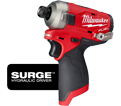 M12 FUEL™ SURGE™ 1/4 in. Hex Hydraulic Driver 2 Battery Kit