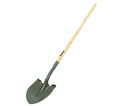 Round Point Shovel - 45" - Wood / 31173 *TRUBUILT