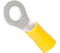 Ring Terminal - 12-1/4 - Yellow / 10-107