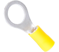 Ring Terminal - 3/8" - Yellow / 10-108