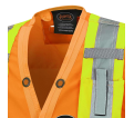 Hi-Viz Surveyor's Safety Vest - Hi-Viz Orange - M - *PIONEER