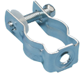 Bolt Close Conduit/Pipe Clamp - 1.910" – 2.875" x 3/8" - Steel / CD5B37 *ELECTROGALVANIZED