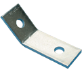 Angle Bracket - 45° Open Corner - Steel / L460450EG *Electrogalvanized