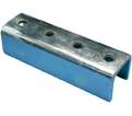 4 Hole External Coupler - 9/16" - Steel / U24A0000EG *ELECTROGALVANIZED