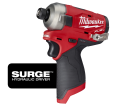 M12 FUEL™ SURGE™ 1/4 in. Hex Hydraulic Driver 2 Battery Kit