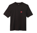 Heavy Duty Pocket T-Shirt - Short Sleeve - Black M